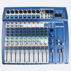Mesa De Som Soundcraft  Mi-12 Profissional 12 Canais