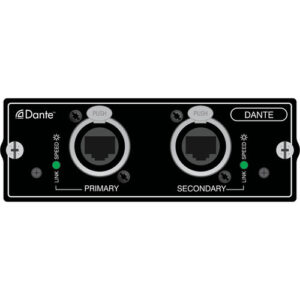Placa Opcional  Soundcraft Dante Card Dual-Port Cat 5 Dante para consoles da série Si
