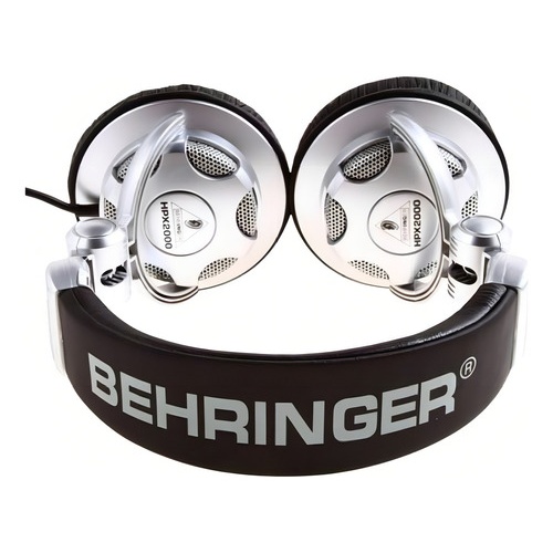 Fone De Ouvido Over-ear Behringer Hpx2000 Prateado E Preto - Imagem 2