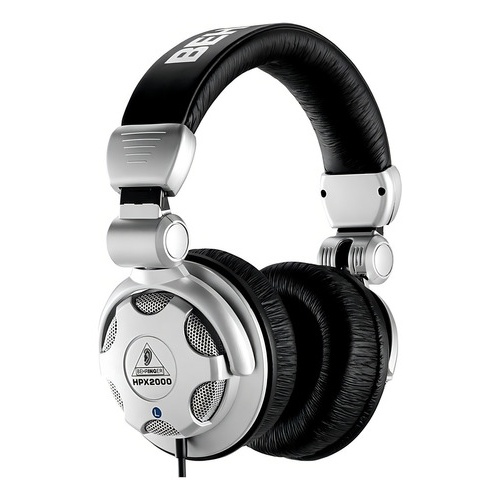 Fone De Ouvido Over-ear Behringer Hpx2000 Prateado E Preto - Imagem 5