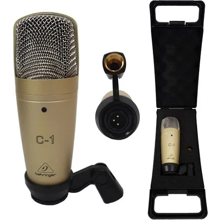 Microfone Behringer C-1 Condensador Cardioide Dourado - Imagem 2