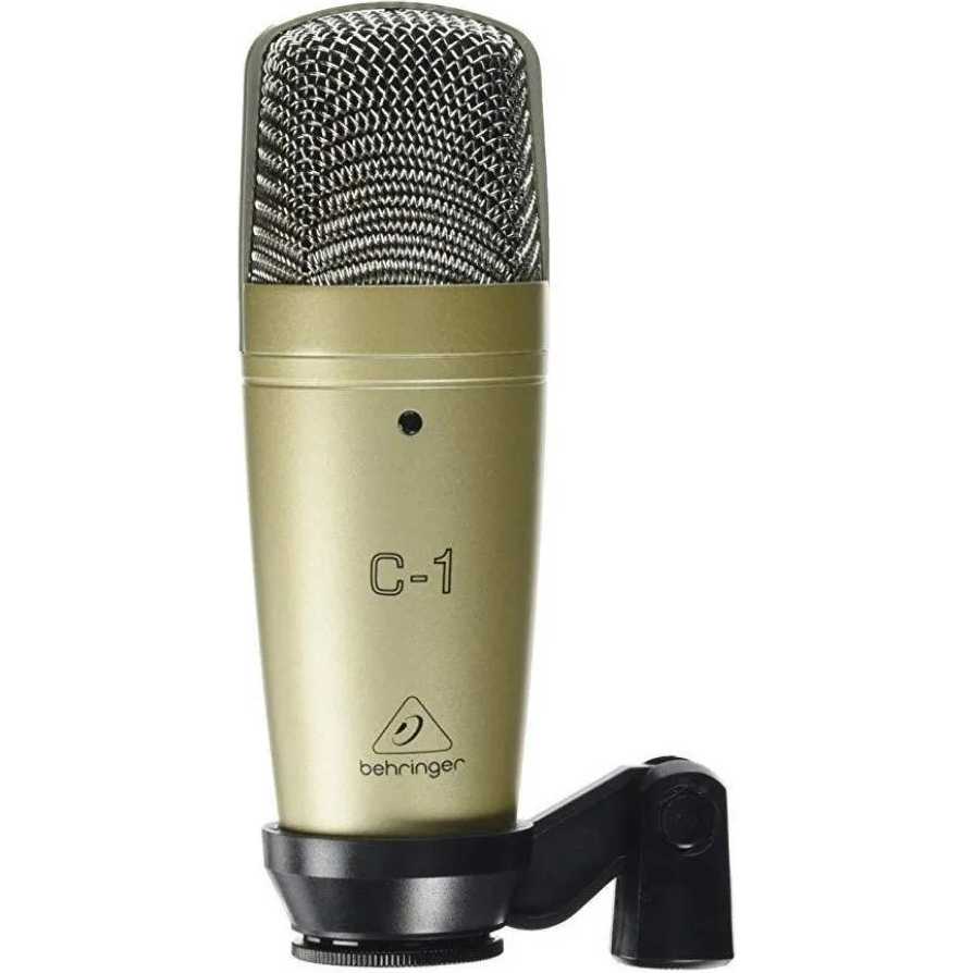 Microfone Behringer C-1 Condensador Cardioide Dourado - Imagem 3