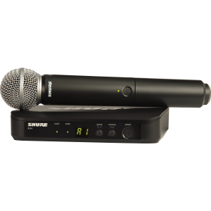 Microfone Sem Fio Shure BLX24/SM58 Vocal Profissional UHF
