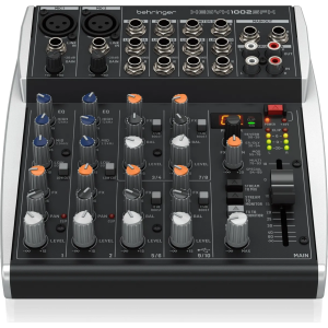 Mesa de Som Behringer XENYX 1002SFX – 10 Canais com USB Streaming